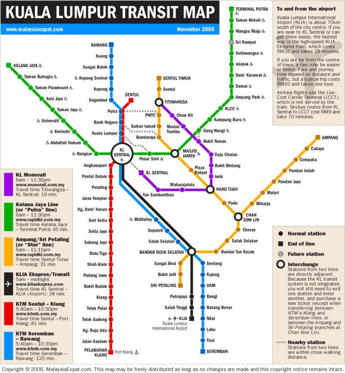 kl transitt kart 2016
