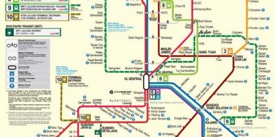 Klang valley rail transit kart