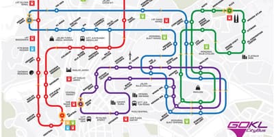 Gå kl byen buss kart
