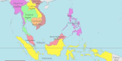 Kuala lumpur plassering på verdenskartet